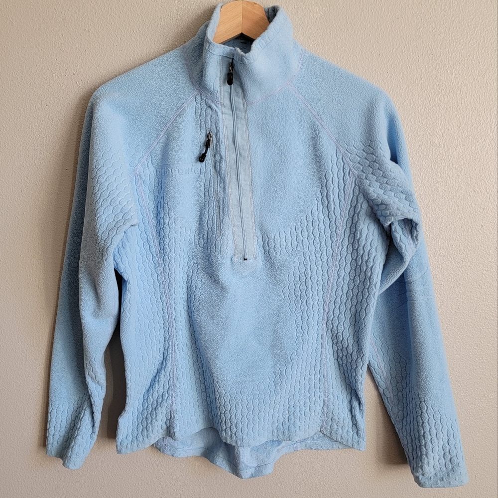 Patagonia Honeycomb Textured Quarter Zip Fleece
